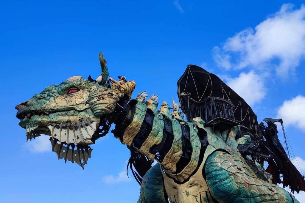 Studio Calais Front De Mer-Le Cocon Du Dragon-Classe 3 Etoiles Εξωτερικό φωτογραφία